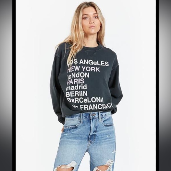 Anine Bing City Love Sweatshirt - Picture 2 of 3